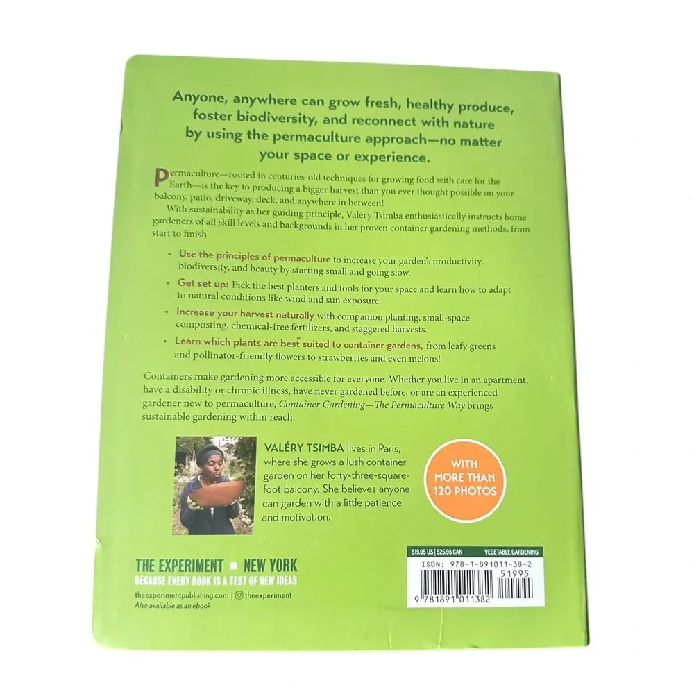 Container Gardening‎ The Permaculture Way Sustainably Grow Vegetables More Book